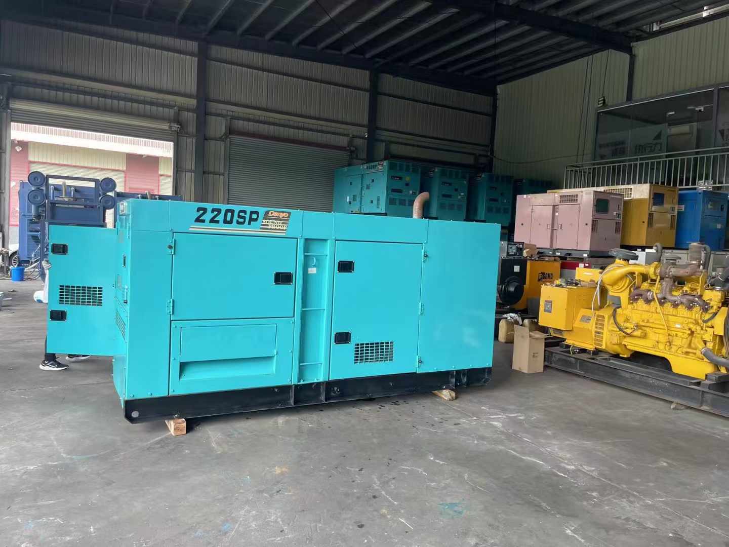 白云矿区600kW柴油发电机组带载能力？