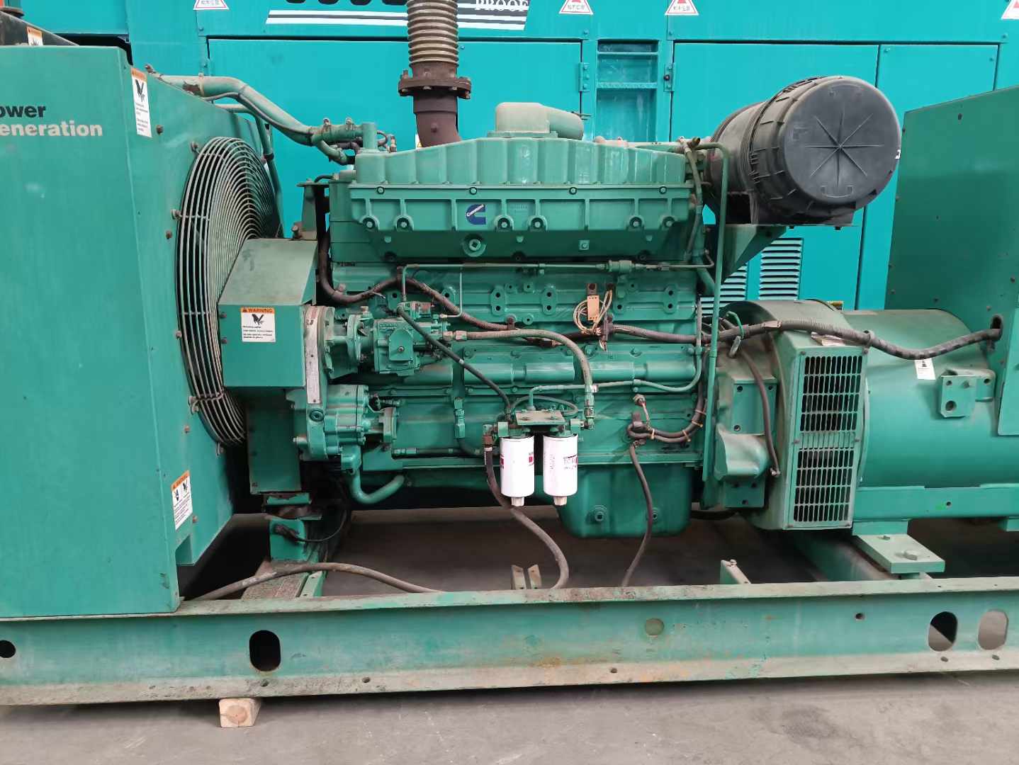 白云矿区过载会对 600kW 柴油发电机组造成哪些损害？
